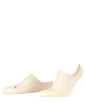 Falke Keep Warm Invisibles Miesten No Show Socks Valkoinen | 43706GKCH