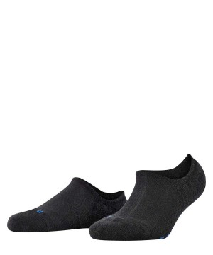 Falke Keep Warm Invisibles Naisten No Show Socks Mustat | 83165IHVK