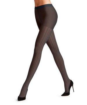 Falke Linear Lounge 25 DEN Tights Naisten Tights Sininen | 65097PYWT