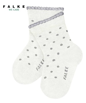 Falke Little Dot Socks Vauvan Sukat Valkoinen | 67938EQGC