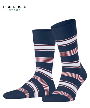 Falke Marina Stripe Socks Miesten Sukat Sininen | 71852VYUG