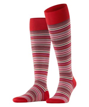 Falke Microblock Knee-high Socks Miesten Sukat Punainen | 61820UVTL