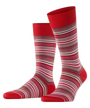 Falke Microblock Socks Miesten Sukat Punainen | 36891MLXC