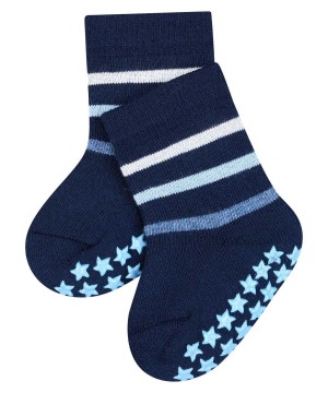 Falke Multi Stripe House socks Vauvan Sukat Sininen | 50914QVUO