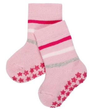 Falke Multi Stripe House socks Vauvan Sukat Pinkki | 74852ONAM