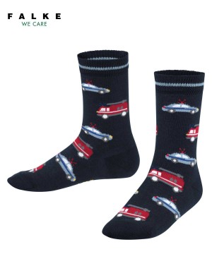 Falke Police and Fire Cars Socks Lasten Sukat Sininen | 36829FHEI