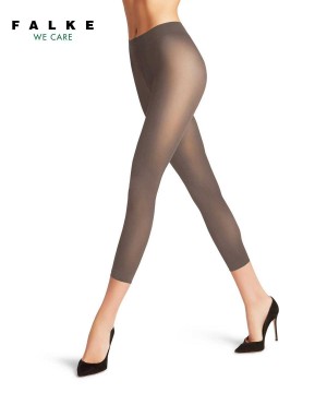 Falke Pure Matt 50 DEN Capri Naisten Leggings & Capri Ruskea | 82056TNRG