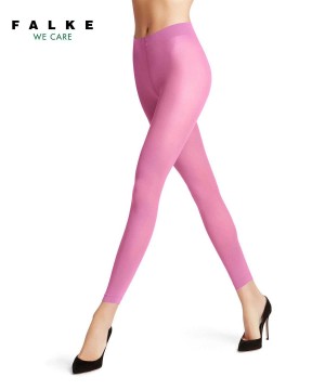 Falke Pure Matt 50 DEN Leggings Naisten Leggings Punainen | 07254UATC