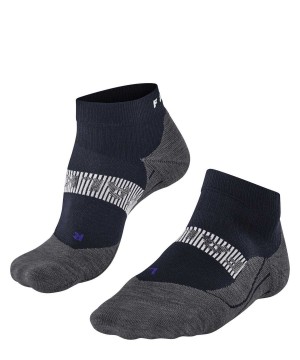 Falke RU4 Endurance Cool Short Running Short sock Miesten Sukat Sininen | 86950CPRM