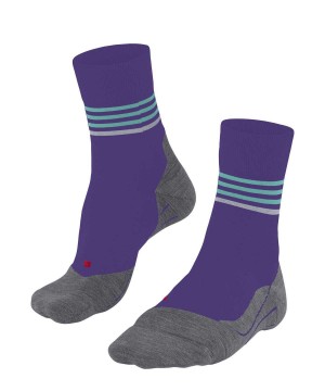 Falke RU4 Endurance Reflect Running Socks Naisten Sports Socks Violetit | 27896FIWZ