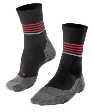 Falke RU4 Endurance Reflect Running Socks Miesten Sukat Mustat | 80264MNDE