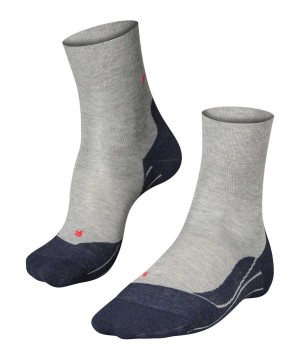 Falke RU4 Endurance Running Socks Miesten Sukat Harmaat | 83497XTAF