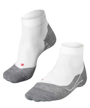 Falke RU4 Endurance Short Running Short sock Naisten Sports Socks Valkoinen | 67912FVCH