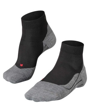 Falke RU4 Endurance Short Running Short sock Naisten Sports Socks Mustat | 93827AUSC