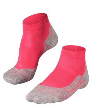 Falke RU4 Endurance Short Running Short sock Naisten Sports Socks Punainen | 53926WNMG