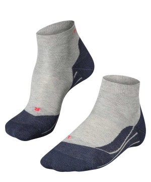 Falke RU4 Endurance Short Running Short sock Miesten Sukat Harmaat | 10967AVPX