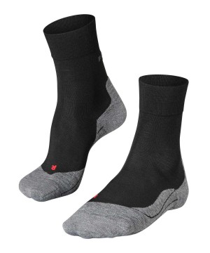 Falke RU4 Endurance Wool Running Socks Miesten Sukat Mustat | 94658CQBV