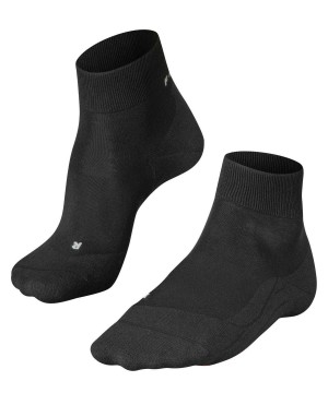 Falke RU4 Light Performance Short Running Short sock Naisten Sports Socks Mustat | 41308EKOP