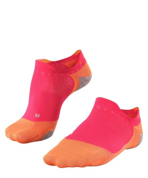 Falke RU5 Race Invisible Running Invisibles Naisten Sports Socks Punainen | 46980BPYJ