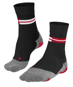 Falke RU5 Race Running Socks Miesten Sukat Mustat | 97435HKPU