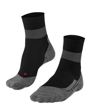 Falke RU Compression Stabilizing Running Socks Naisten Sports Socks Mustat | 25709PCIR