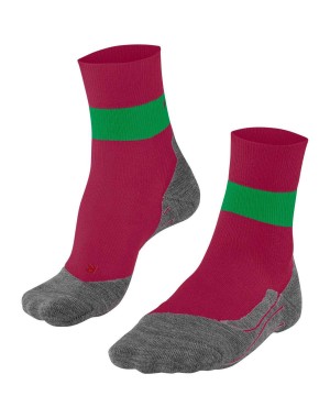 Falke RU Compression Stabilizing Running Socks Naisten Sports Socks Punainen | 23964AEBW