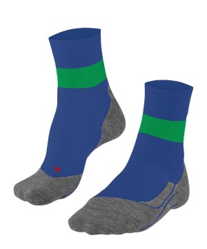 Falke RU Compression Stabilizing Running Socks Miesten Sukat Sininen | 57821KHPJ