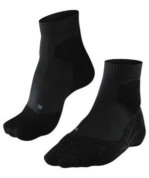 Falke RU Trail Running Socks Miesten Sukat Mustat | 06395CTZJ