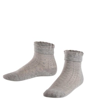 Falke Romantic Net Socks Lasten Sukat Harmaat | 59874TKRW