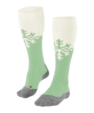 Falke SK2 Intermediate Skiing Knee-high Socks Naisten Sports Socks Vihreä | 89067GCHJ