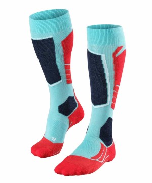 Falke SK2 Intermediate Skiing Knee-high Socks Naisten Sports Socks Sininen | 16327RAHG