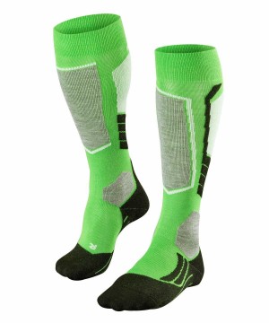 Falke SK2 Intermediate Skiing Knee-high Socks Naisten Sports Socks Vihreä | 95217ORIM