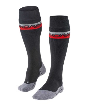 Falke SK2 Intermediate Skiing Knee-high Socks Miesten Sukat Mustat | 09643BGMW