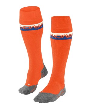 Falke SK2 Intermediate Skiing Knee-high Socks Miesten Sukat Oranssi | 97462BQCK