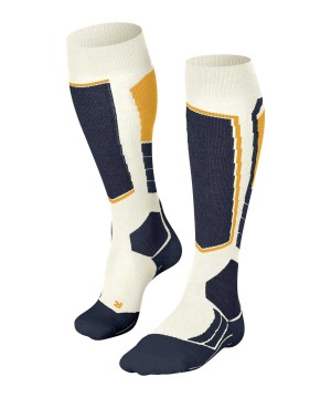 Falke SK2 Intermediate Skiing Knee-high Socks Miesten Sukat Valkoinen | 13205GLVB