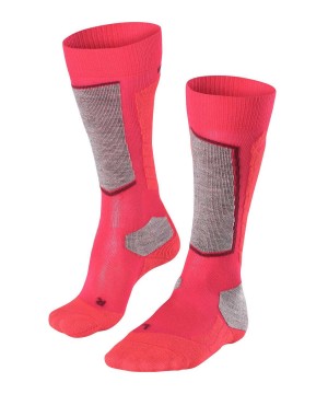 Falke SK2 Intermediate Vegan Skiing Knee-high Socks Naisten Sports Socks Punainen | 89654UKMP