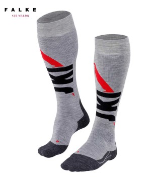 Falke SK4 125 Years Skiing Knee-high Socks Naisten Sports Socks Harmaat | 68930KDWJ