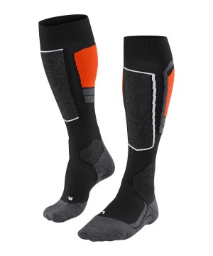 Falke SK4 Advanced Skiing Knee-high Socks Naisten Sports Socks Mustat | 43720KNDZ