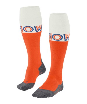 Falke SK4 Advanced Skiing Knee-high Socks Miesten Sukat Oranssi | 87032YZIM