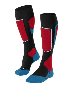 Falke SK4 Advanced Skiing Knee-high Socks Miesten Sukat Mustat | 74382VTOY