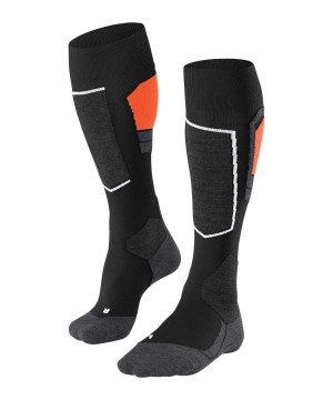 Falke SK4 Advanced Skiing Knee-high Socks Miesten Sukat Mustat | 86570RQFG