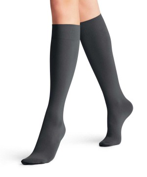 Falke Seidenglatt 40 DEN Knee-high Socks Naisten Sukat Harmaat | 84920SRTO