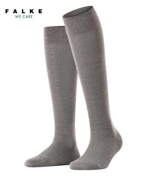 Falke Sensitive Berlin Knee-high Socks Naisten Sukat Harmaat | 87453AKWH