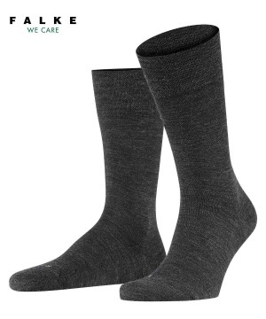 Falke Sensitive Berlin Socks Miesten Sukat Harmaat | 02463ZBMP