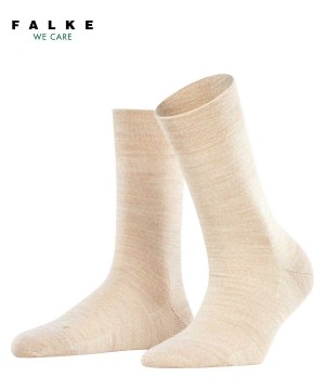 Falke Sensitive Berlin Socks Naisten Sukat Beige | 48135FBNY