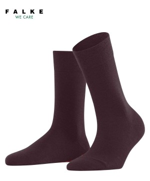 Falke Sensitive Berlin Socks Naisten Sukat Punainen | 34925QJTU