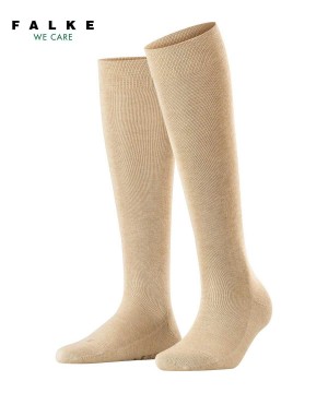 Falke Sensitive London Knee-high Socks Naisten Sukat Beige | 78230KPRW