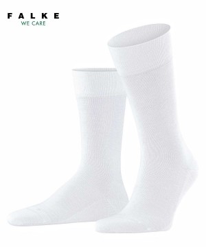 Falke Sensitive London Socks Miesten Sukat Valkoinen | 43975WHJV