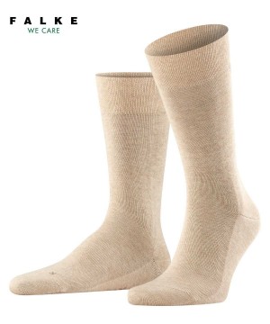 Falke Sensitive London Socks Miesten Sukat Beige | 94157GRTY