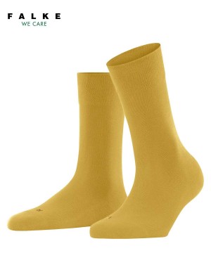 Falke Sensitive London Socks Naisten Sukat Keltainen | 65204DKXM